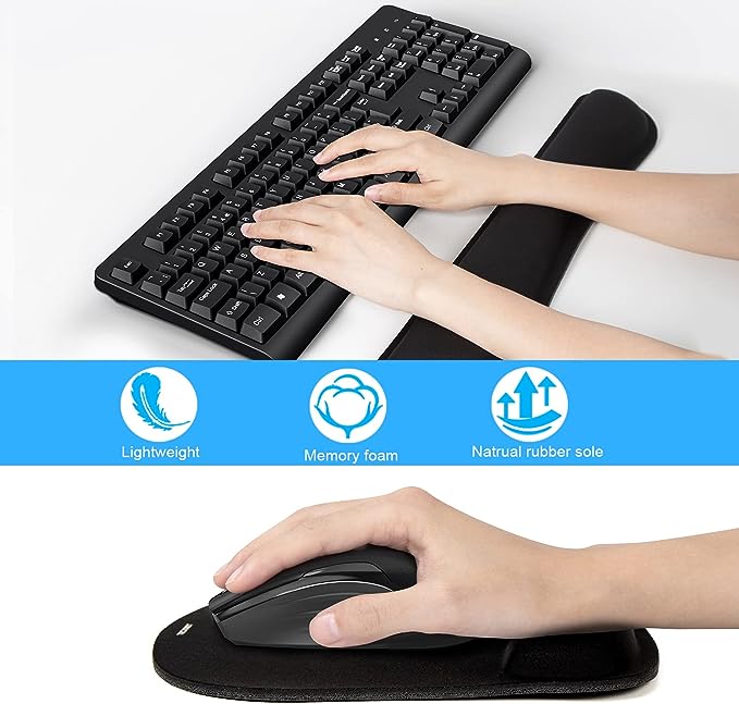 Top 5 Mouse Mats With Wrist Support for gaming